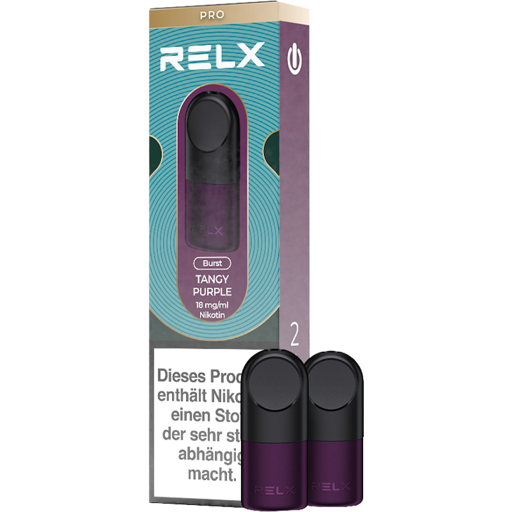 Relx Pro Pods Tangy Purple 2 x 18 mg/ml